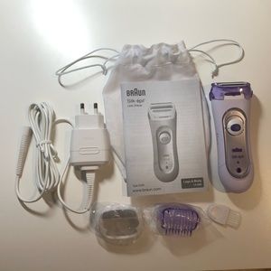 Braun Silk-épil lady cordless shaver LS5560 3-in-1 shaver with 3 extras.